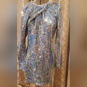 Amazing soft sequins dress from Zara